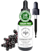 Elderlane Elderberry Drops bottle front view