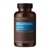 Elements Melatonin 5mg capsules front view with packaging