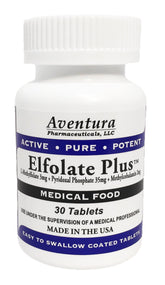 ELFOLATE L-Methylfolate supplement 50g front view
