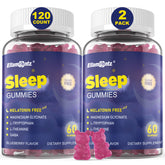 ELLAMENTZ Melatonin-Free Gummies 60 Count front view