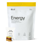 Elo Health Nootropic Energy Gummies front view with packaging
