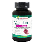 ELP ESSENTIAL Valerian Root Capsules 500mg front view