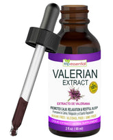 ELP ESSENTIAL Valerian Root Extract Drops 2 fl oz front view