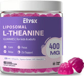 Elysx L-Theanine Gummies 400MG front view packaging