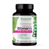 EMERALD LABS Women's 1-Daily Multi Enzyme Supplement front view