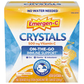 Emergen-C Crystals box front view with 56 stick packs