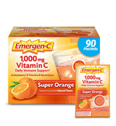 Emergen-C Vitamin C Powder Super Orange flavour front view