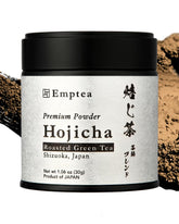 EMPTEA Hojicha Powder 30g tin front view