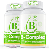 EnvyCure B-Complex Vitamins 90 tablets front view