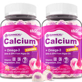 EnvyCure Calcium Citrate Gummies front view with packaging