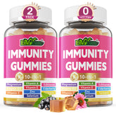 EnvyCure Elderberry Gummies front view with two bottles