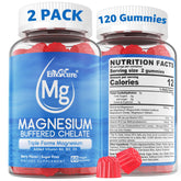 EnvyCure Magnesium Gummies 260mg sugar-free blueberry flavour front view