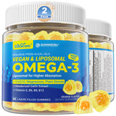 EnvyCure Vegan Omega-3 Algae Oil Gummies front view