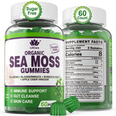 EnvyDeal Sea Moss Gummies front view with packaging