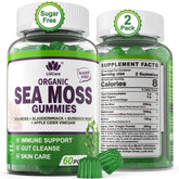 EnvyDeal Sea Moss Gummies front view with packaging
