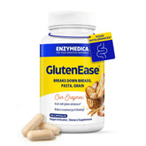 Enzymedica GlutenEase Extra Strength supplement bottle front view