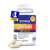 Enzymedica Lypo Gold Lipase daily Enzyme capsule front view