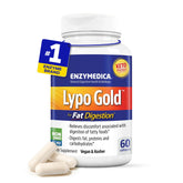 Enzymedica Lypo Gold Lipase daily Enzyme Capsules front view