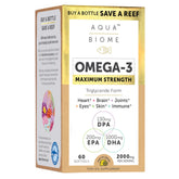 Enzymedica Omega-3 Fish Oil Softgels front view with packaging