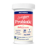 Enzymedica SubCulture Probiotic Capsules front view with packaging