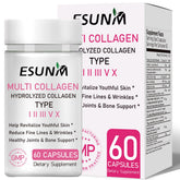 ESUNM Collagen Peptide Capsules front view with packaging