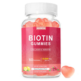 esverco Biotin Collagen Gummies front view in packaging