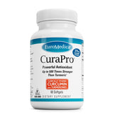 EuroMedica Curcumin Supplement softgel bottle front view