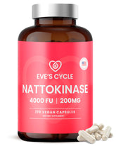Eve's Cycle Nattokinase Multi-Enzyme Supplement bottle front view
