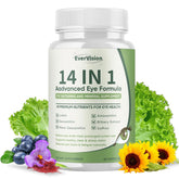 EVERVISION Eye Supplement 14-in-1 Advanced Formula 60 Capsules front view