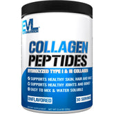 Evlution Collagen Peptides Powder front view packaging