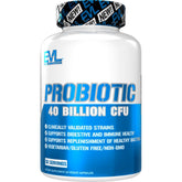 Evlution Probiotic Supplement bottle front view