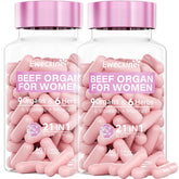 Ewecxine Beef Organ Supplement 120 Capsules front view