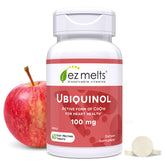 EZ Melts CoQ10 Supplement 100mg Ubiquinol front view