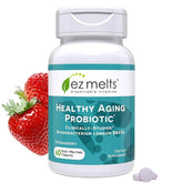 EZ Melts Healthy Aging Probiotic Supplement front view