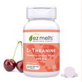 EZ Melts L-Theanine 300mg dissolvable supplement front view
