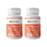 EZ Melts L-Theanine 300mg dissolvable supplement front view