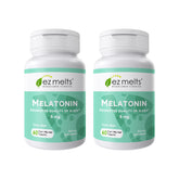 EZ Melts Melatonin 5 mg dissolvable tablets front view