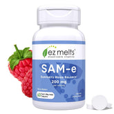 EZ Melts SAM-e Supplement 200mg wild berry flavour front view