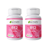 EZ Melts Vitamin B12 Supplement front view packaging