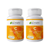 EZ Melts Vitamin C Supplement 500mg front view packaging