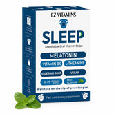 EZ VITAMINS Melatonin Sleep Strips packaging front view