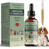 Faith Love Hope Hawthorn Herbal Supplement for Dogs front view