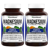 FarmHaven Magnesium Capsules front view with label