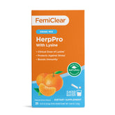 FemiClear L-Lysine Daily daily wellness Support Drink Mix stick pack front view