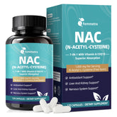 Femmetra N-Acetyl-L-Cysteine 1000mg capsules front view