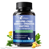 Femmetra Prebiotic Probiotic Supplement bottle front view