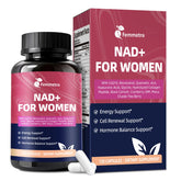 Femmetra Resveratrol Supplement 14-in-1 formula front view