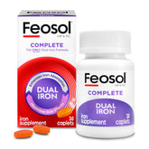 Feosol Complete Iron Supplement 28mg front view