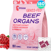 Fepoukak Beef Organ Supplement for Women gummy packaging front view