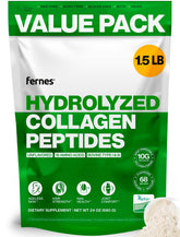 Fernes Collagen Peptides Powder 680g front view packaging